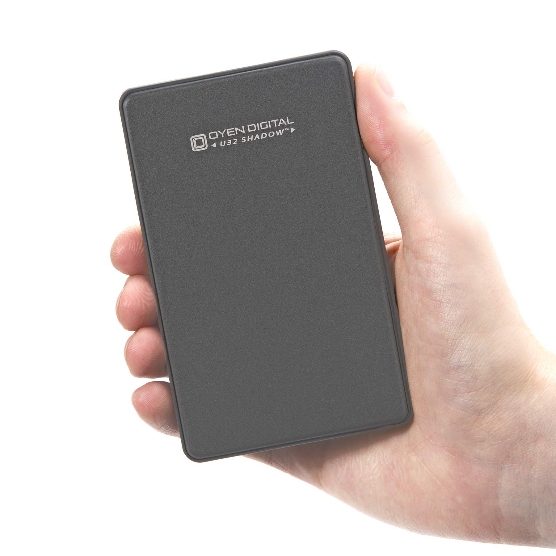 Oyen Digital U32 Shadow 1TB USB-C External SSD - Ultra Fast Portable Solid State Drive for Xbox One, PS5, PC & Mac - Perfect for Gaming, 4K Video Editing & File Storage