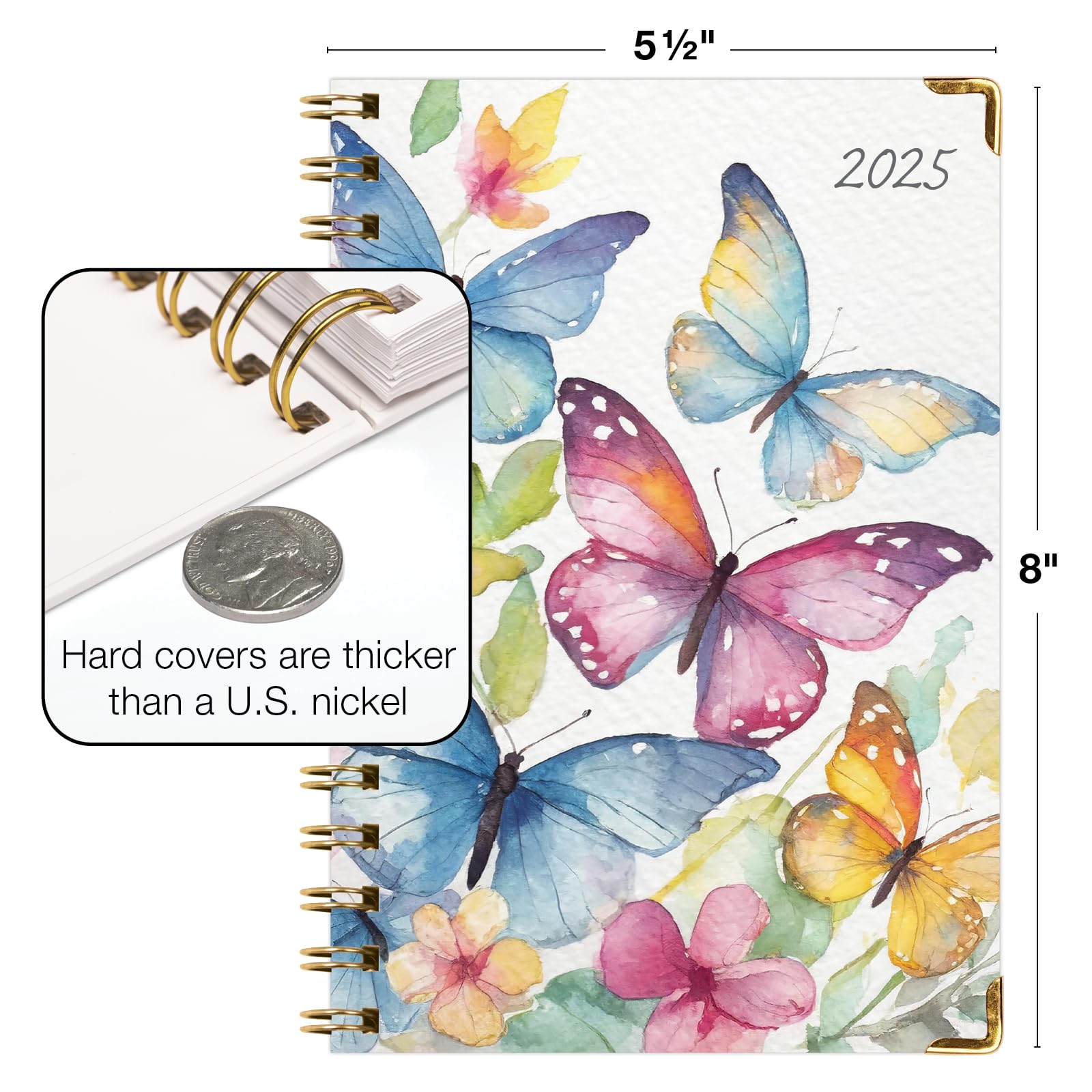 2025 Hardcover Planner 5.5