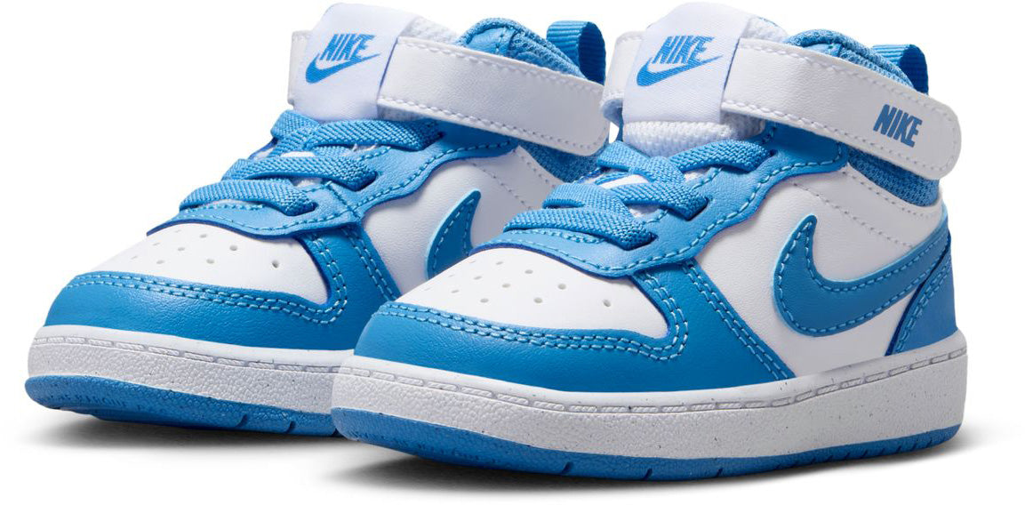 Court Borough Mid 2 Baby/Toddler Shoes - Comfortable Sneakers for Kids' First Steps, Playtime & Outdoor Adventures