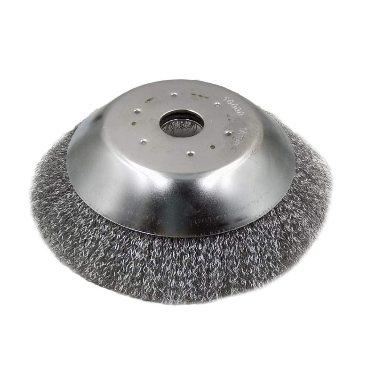 LEISHENT 200mm Wire Wheel for Drill - Rust Cleaning & Stripping - 25mm Hole - 7000 RPM - Ideal for Metal Restoration