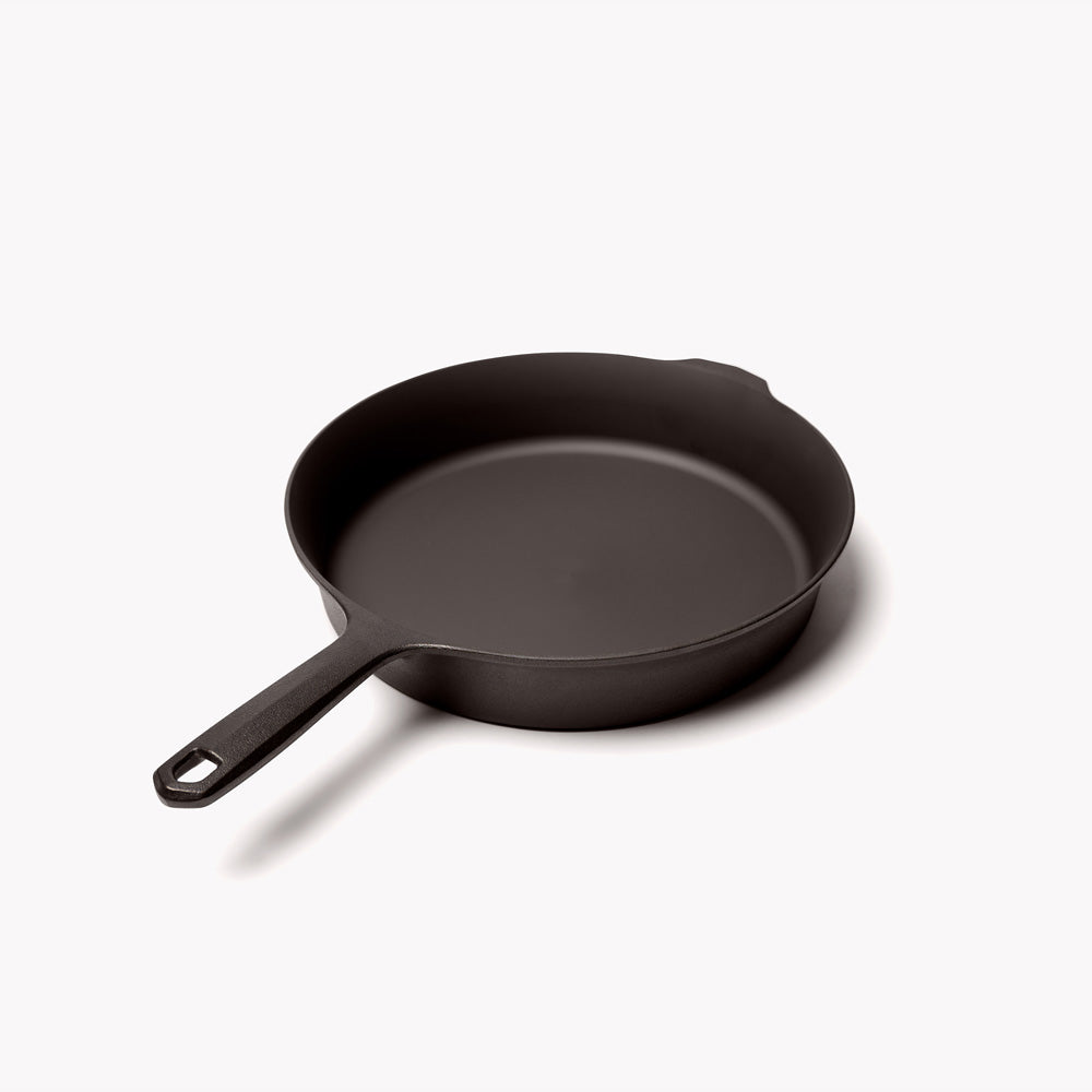 Premium No.8 Cast Iron Skillet - Pre-Seasoned 10.25 Inch Skillet for Oven, Stovetop & Grill - Perfect for Searing, Baking & Frying - Ideal for Steak, Cornbread & Camping Cooking