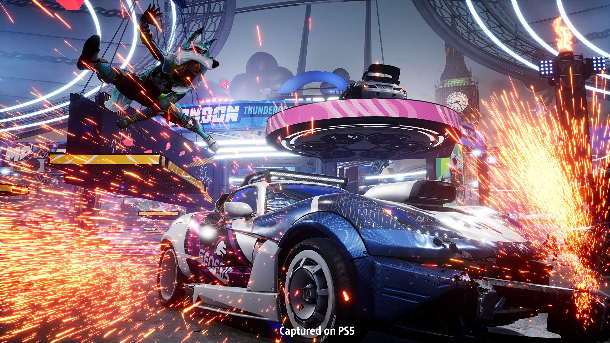 Destruction AllStars - PS5 Racing Game | High-Octane Vehicular Combat & Online Multiplayer | Perfect for Competitive Gamers & Action Lovers