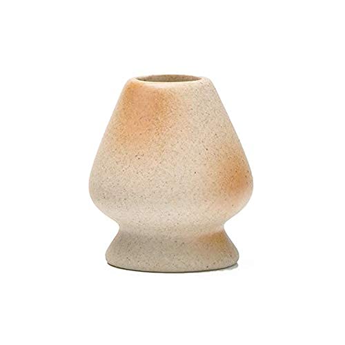 Premium Matcha Bowl Set - Handcrafted Sunrise Orange Ceramic Tea Cup with Bamboo Whisk & Accessories for Japanese Tea Ceremony, Home Kitchen, or Gift