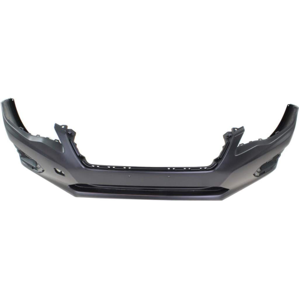 2012-2014 Subaru Impreza Front Bumper Cover Primed Textured with Black Bottom - Sedan/Wagon (Part# SU1000168, 57704FJ003) | Perfect for Replacement & Car Body Repair