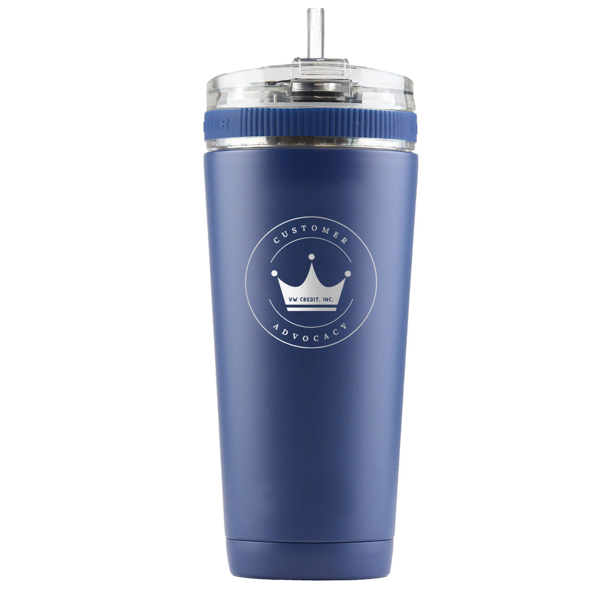 VW Credit Custom 26oz Flexible Water Bottle - Leak Proof, BPA Free, Durable for Gym, Hiking & Outdoor Activities