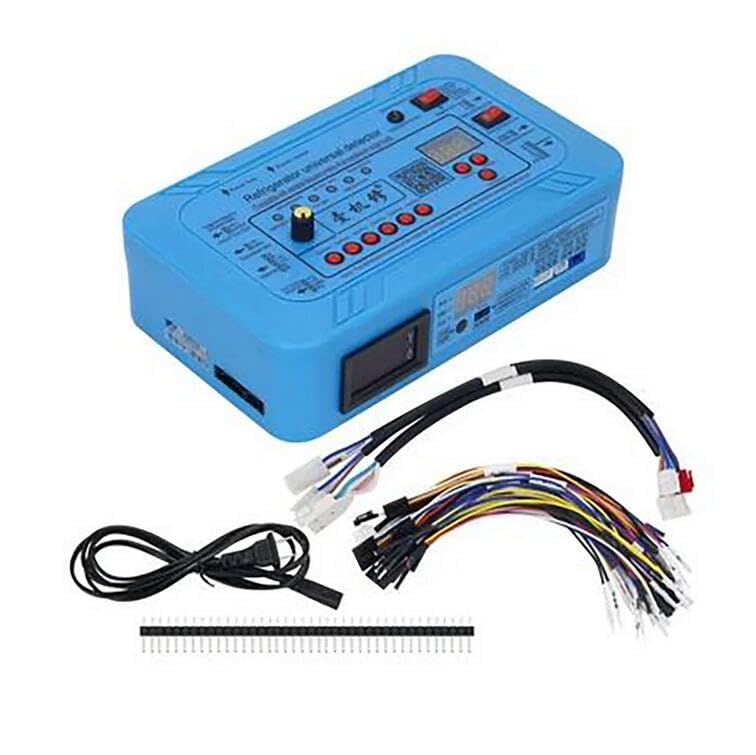 Universal Refrigerator & AC Inverter Board Compressor Solenoid Valve Kit - Includes Fan Damper, Electric Valve & Detector Tool for HVAC Repair & Maintenance (Home, Commercial, Industrial Use)