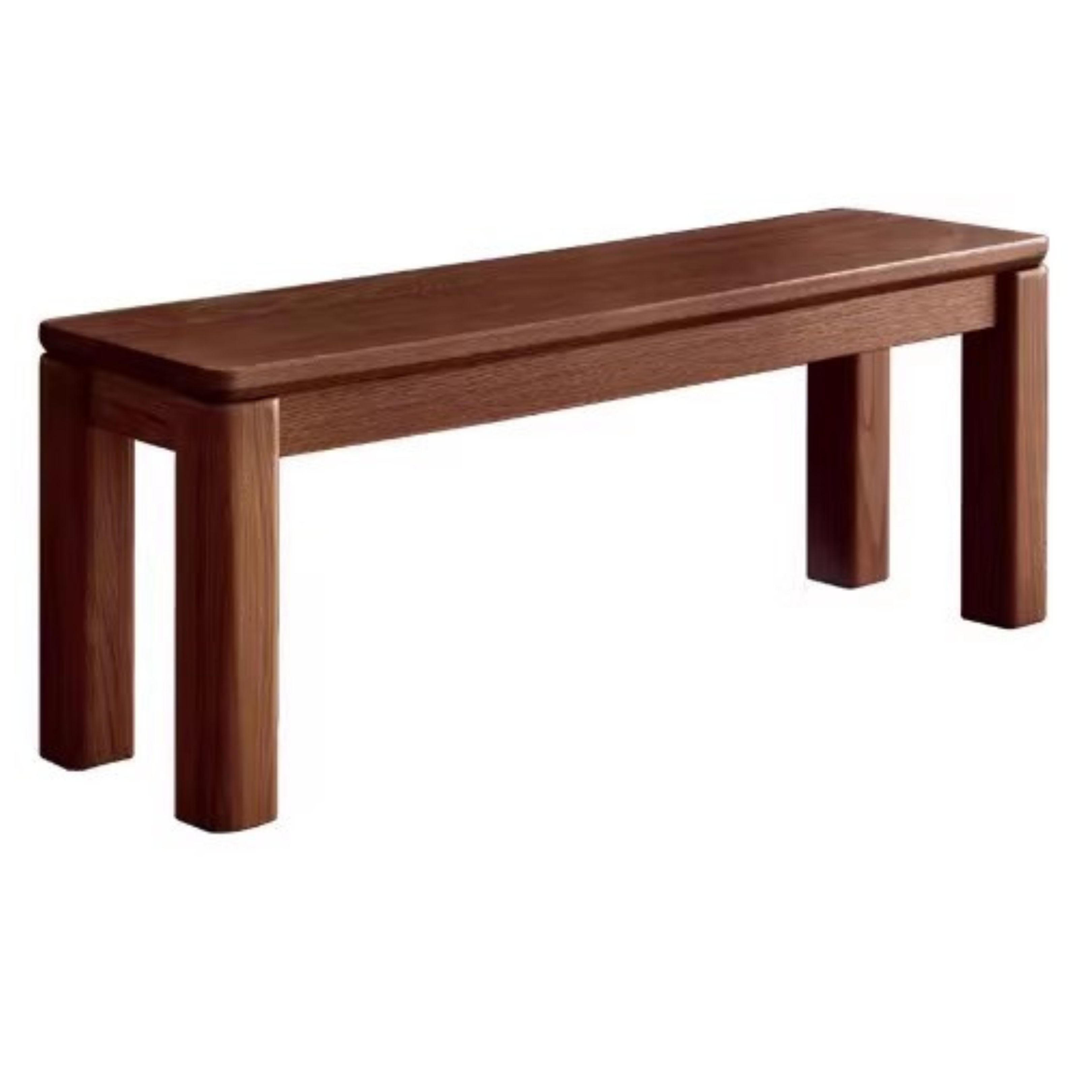 Solid Oak Wood Long Nordic Modern Bench for Living Room, Entryway, or Bedroom - Durable & Stylish Seating Furniture for Home Decor