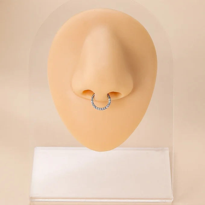 16G Titanium Small Nose Ring & Nose Stud - Minimalist Body Jewelry for Women | Perfect for Everyday Wear, Parties & Special Occasions
