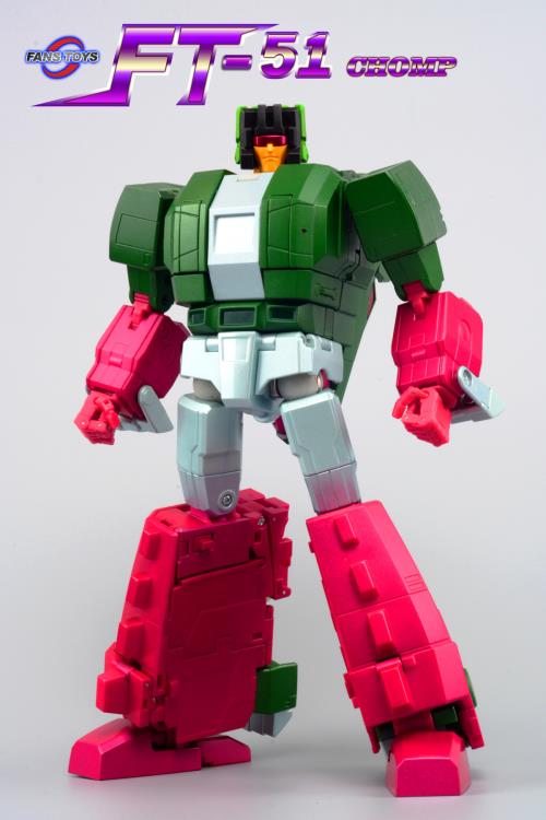 Fans Toys FT-51 Chomp Action Figure - Transformers Inspired Collectible Toy for Adults & Kids - Perfect for Display, Gifts, and Role-Playing Scenes
