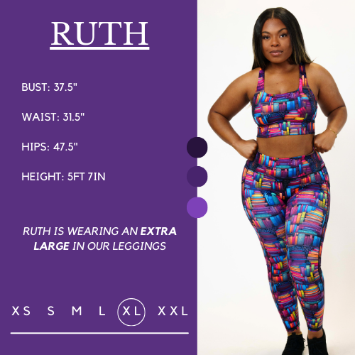 Plot Twist Leggings - High Waist Yoga Pants for Women, Tummy Control Workout Leggings | Perfect for Yoga, Gym, Running & Everyday Wear