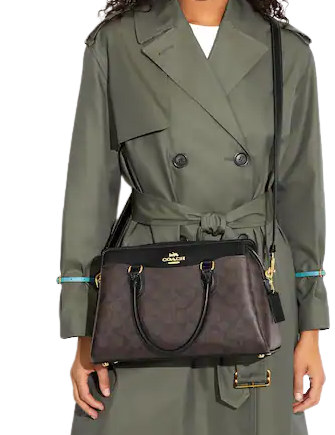 Coach Darcie Signature Canvas Carryall Handbag - Stylish Women's Tote Bag for Work, Travel & Everyday Use