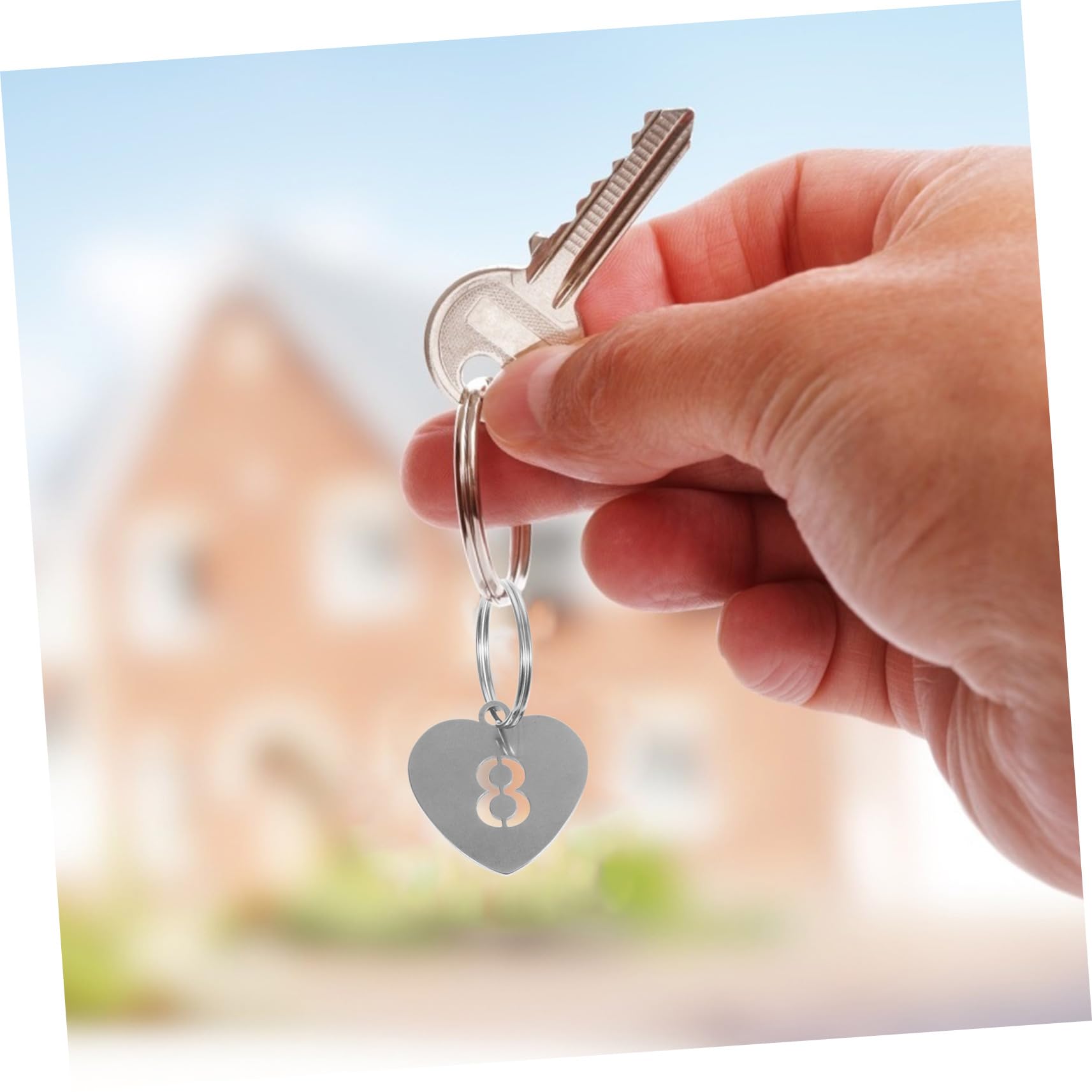 20Pcs Metal Numbered Key Tags - Durable Luggage ID Labels, Hotel Key Rings & Keychain Accessories for Travel, Events & Organization | Lightweight & Corrosion-Resistant