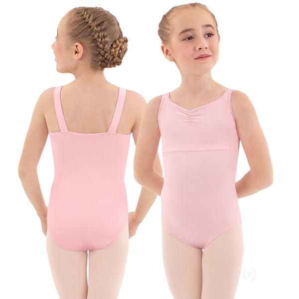 Eurotard Girls Pinch Front Tank Leotard - Ballet Dance Gymnastics Leotard for Kids & Toddlers - Perfect for Ballet Class, Dance Practice & Performance