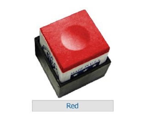 Premium Silver Cup Set of 6 - High-Quality Red Billiard Pool Cue Chalk for Smooth Shots | Perfect for Pool Halls, Home Game Rooms & Professional Players