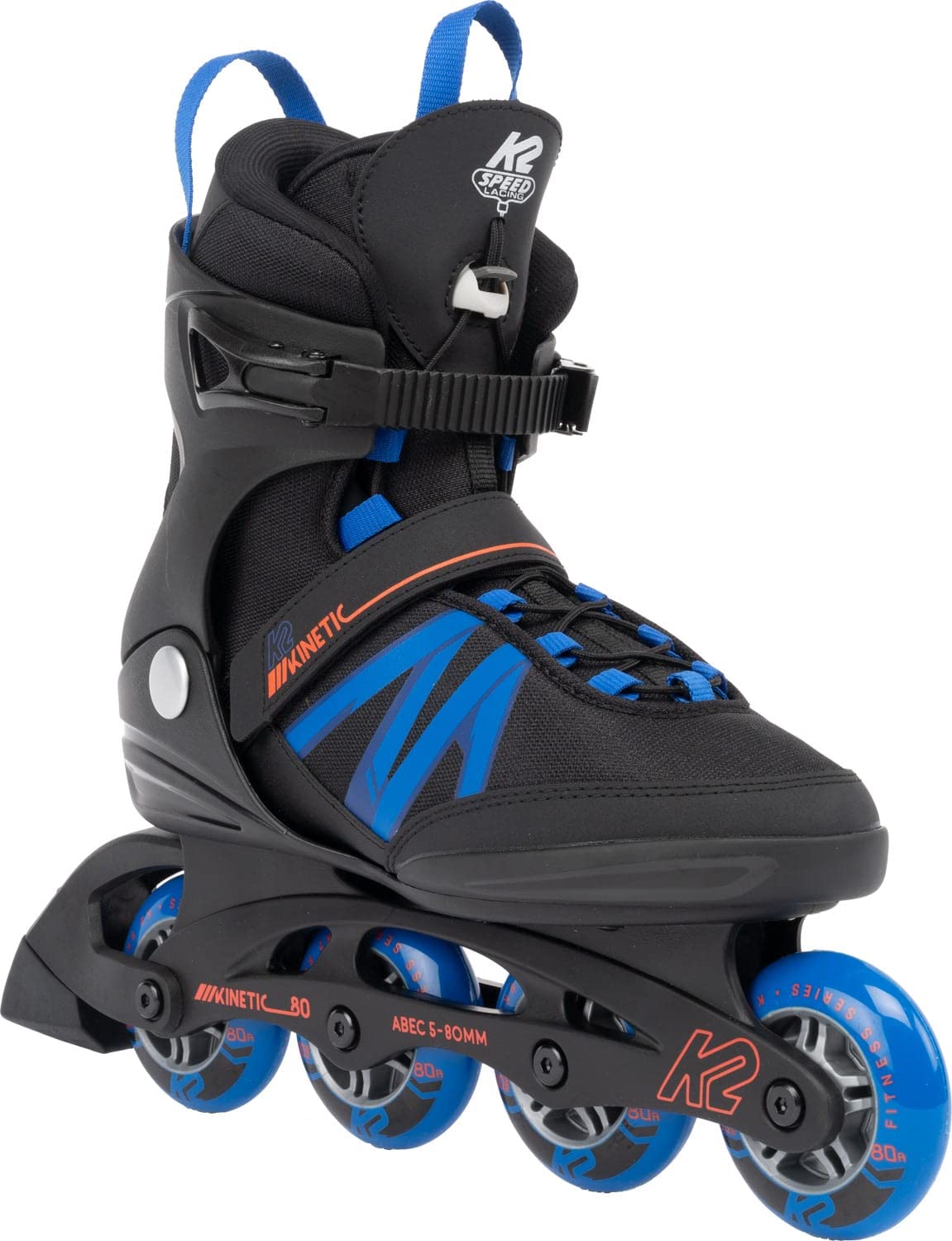 K2 Skate Kinetic 80 Pro Inline Skates for Adults - High-Performance Rollerblades for Fitness, Speed Skating & Urban Commuting