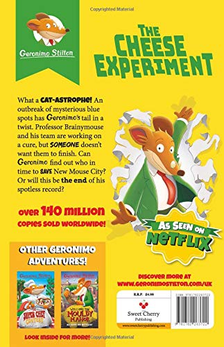 The Cheese Experiment (Geronimo Stilton) - Fun Adventure Book for Kids | Perfect for Bedtime Stories & Classroom Reading