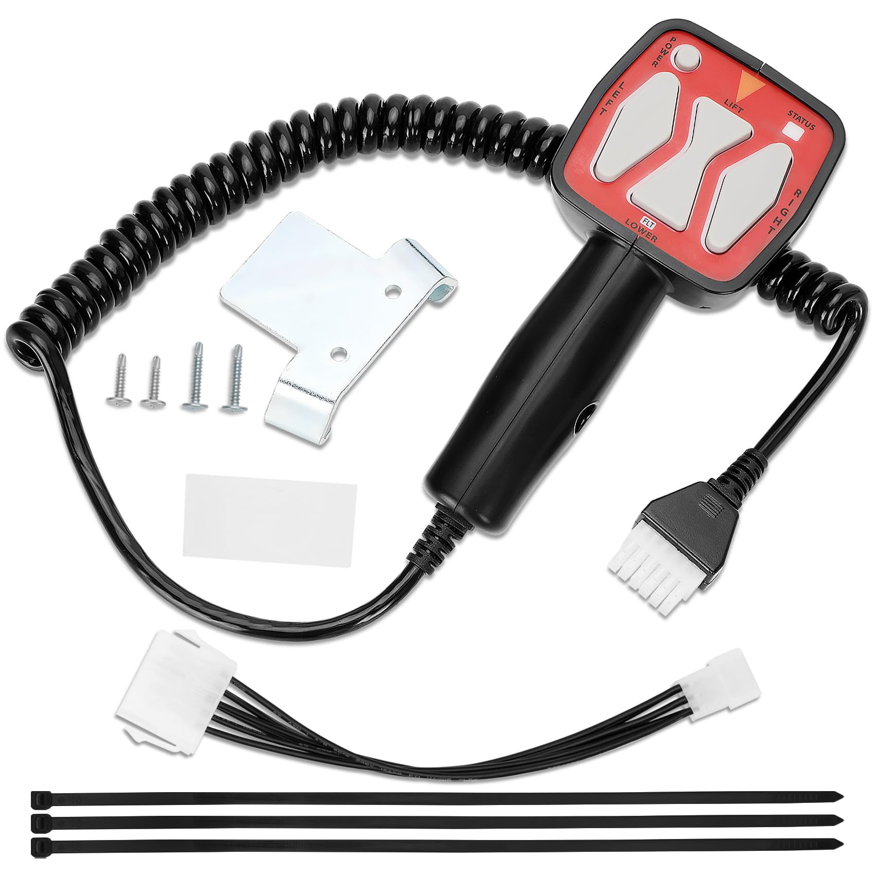 Western 56462 & Fisher 9400 & SAM 1306902 Compatible 6-Pin Snowplow Handheld Controller - Perfect for Winter Snow Removal on Trucks and ATVs