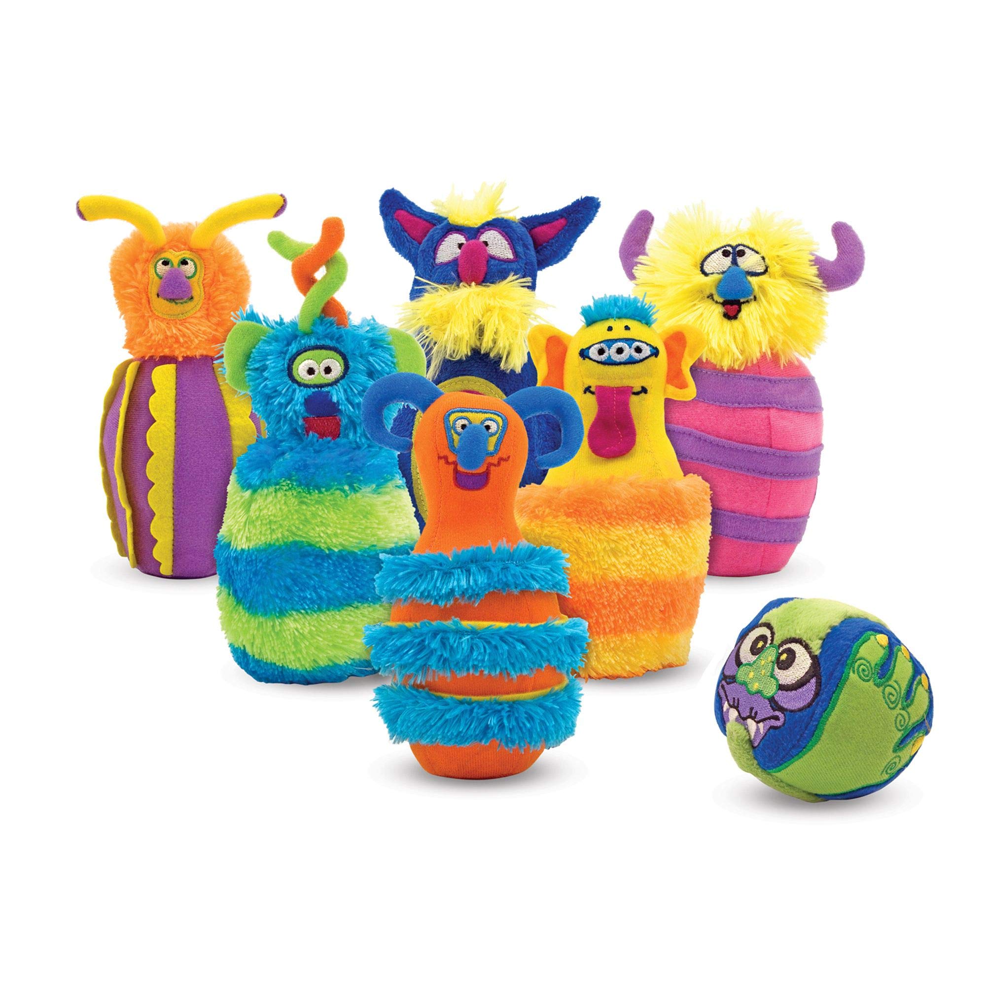 Interactive Monster Bowling Set - Fun LED Light Bowling Game for Kids & Adults - Perfect for Birthday Parties, Family Game Nights & Indoor Activities