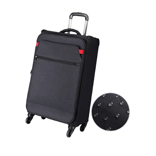 Ultra-Lightweight Carry-On Luggage with TSA Lock - 20/24/28 Inch Waterproof Hardshell Suitcase with 360° Spinner Wheels for Business Travel & Airplane Boarding - Perfect for Weekend Trips & International Flights