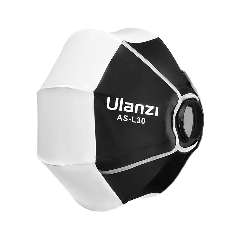 Ulanzi AS L30 30cm Mini Bowens Mount Softbox Light Modifier - Compact Photography Lighting for Portraits, Product Shoots & YouTube Videos