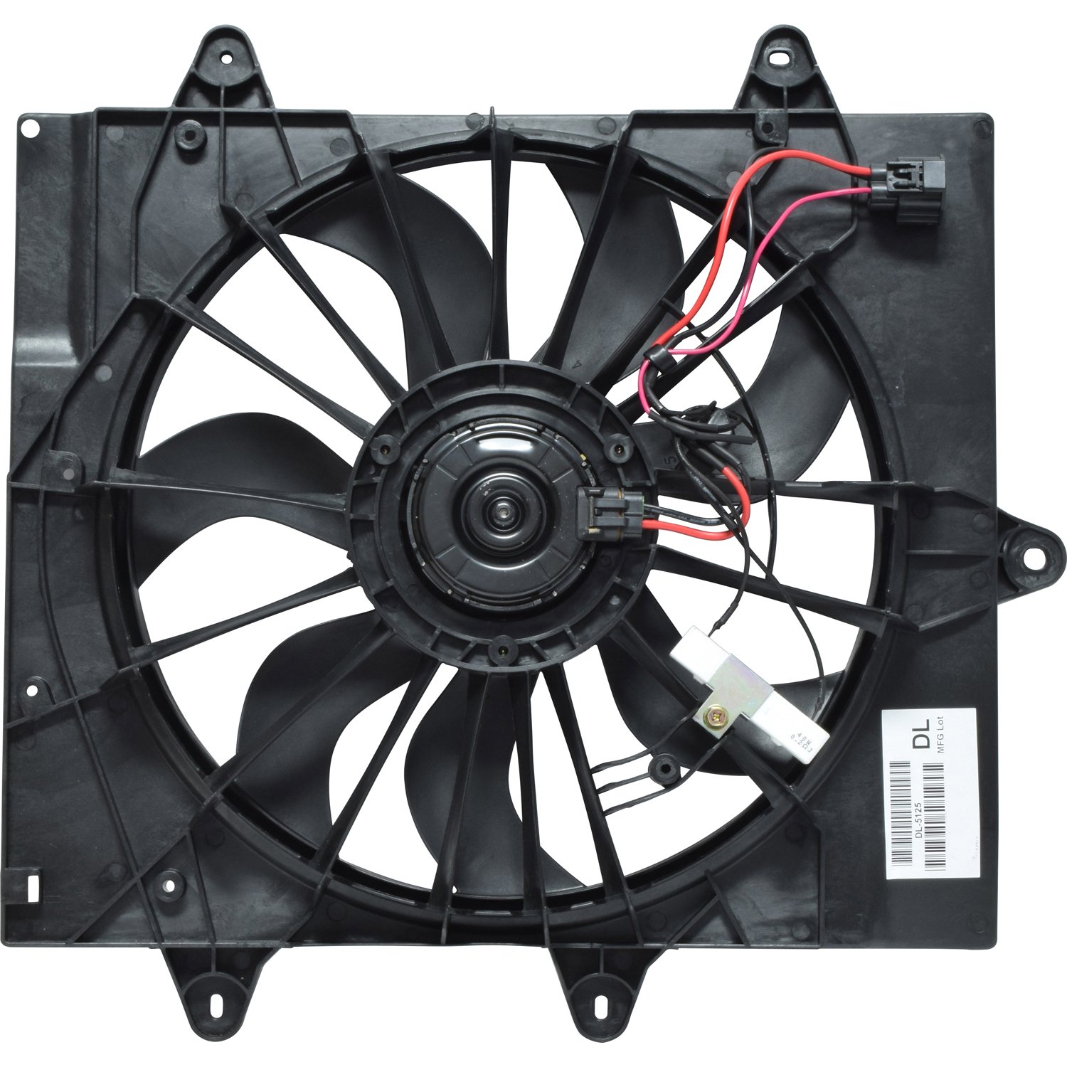 Universal Air Conditioner FA 70474C Dual Radiator and Condenser Fan Assembly Replacement - Compatible with Multiple AC Models - Perfect for Home, Office & Automotive Cooling Systems