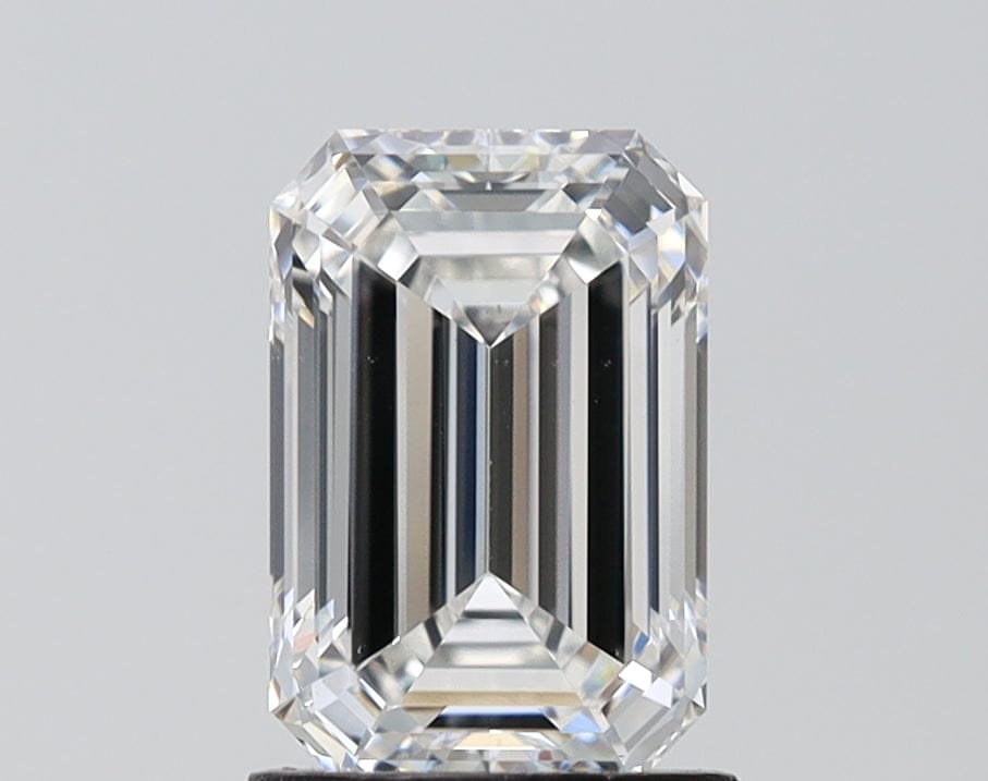 2 Carat F VS1 Emerald Cut Lab Grown Diamond - Premium Engagement Ring Stone for Wedding & Anniversary Jewelry