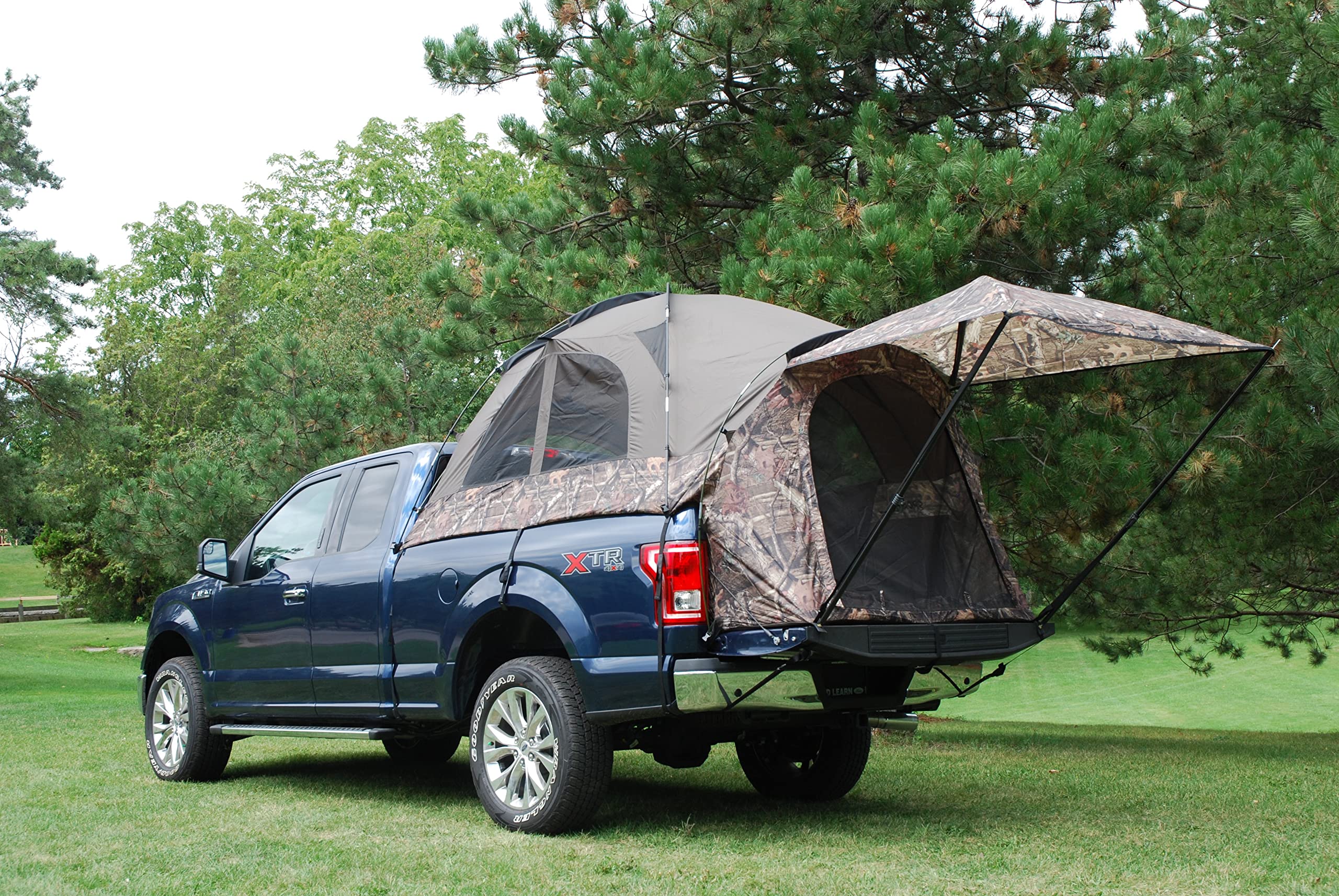 Napier Sportz Truck Bed Tent - Camouflage Design for Camping & Outdoor Adventures | Perfect for Pickup Trucks