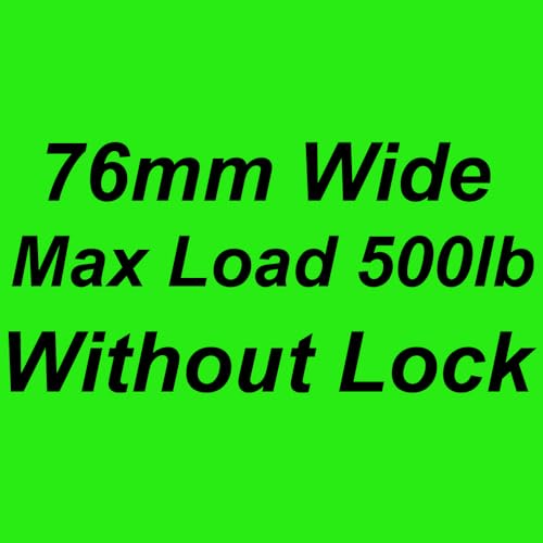 Load:500lb(Without lock)-W:76mm