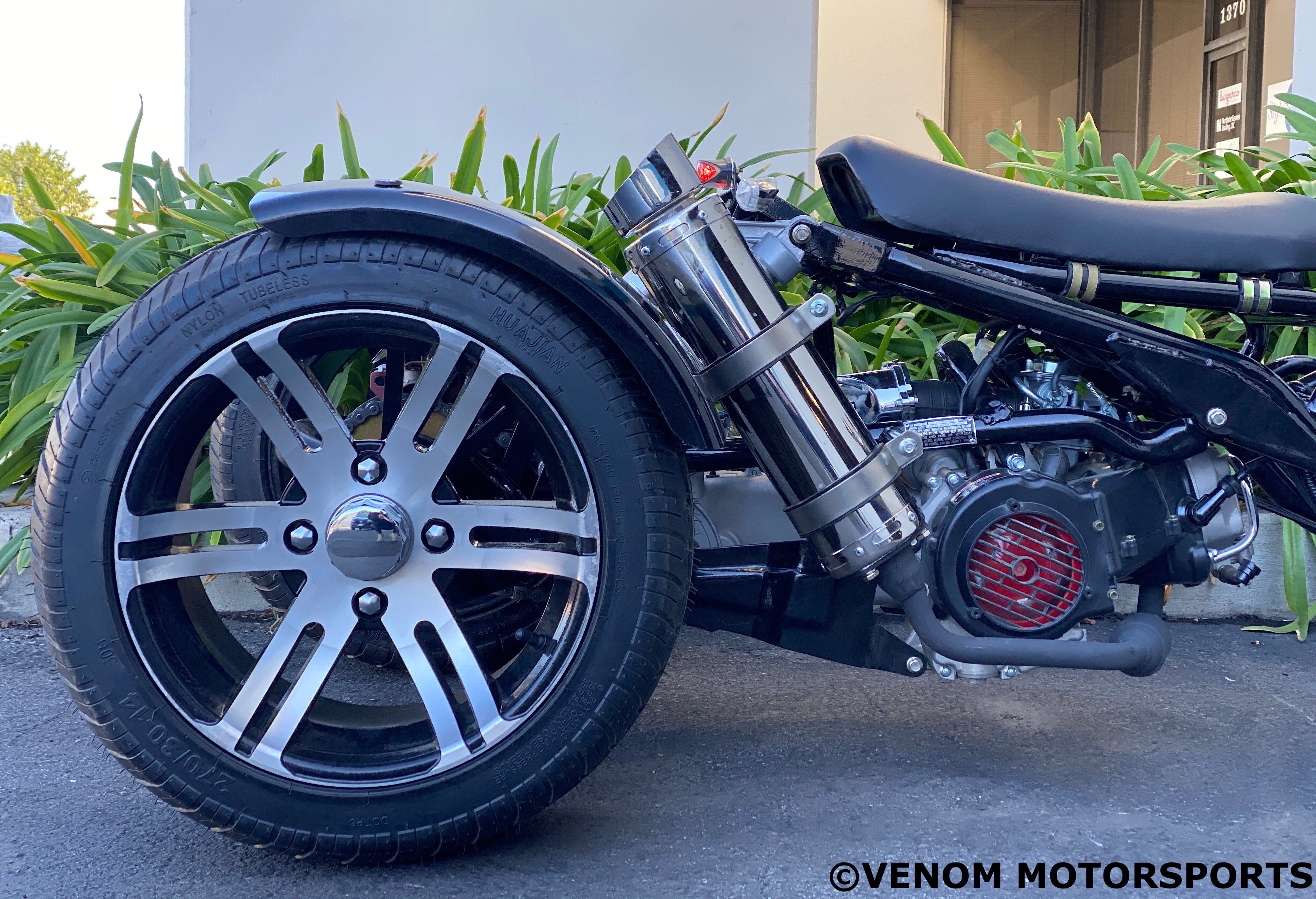 150cc Maddog Trike - 3 Wheel Motorcycle with Automatic Transmission for Adults | Perfect for Commuting, Leisure Rides & Road Trips