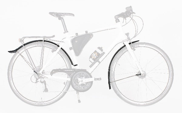 Velo 42 Urban Fender Set for 700c Wheels - Fits 28-38mm Tires | Lightweight & Durable Bike Fenders for Commuting & Urban Cycling