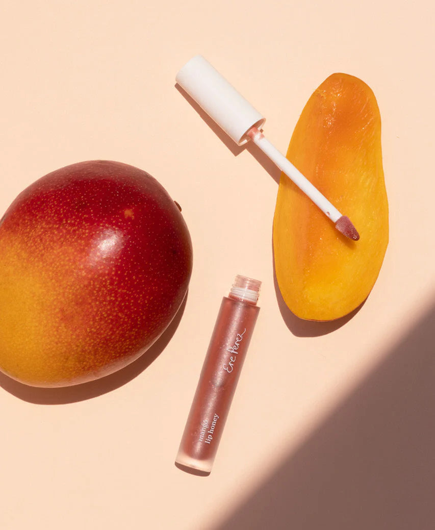 Ere Perez Mango Lip Honey - Natural Moisturizing Lip Balm for Dry Lips | Vegan & Cruelty-Free | Perfect for Daily Hydration & Night Care