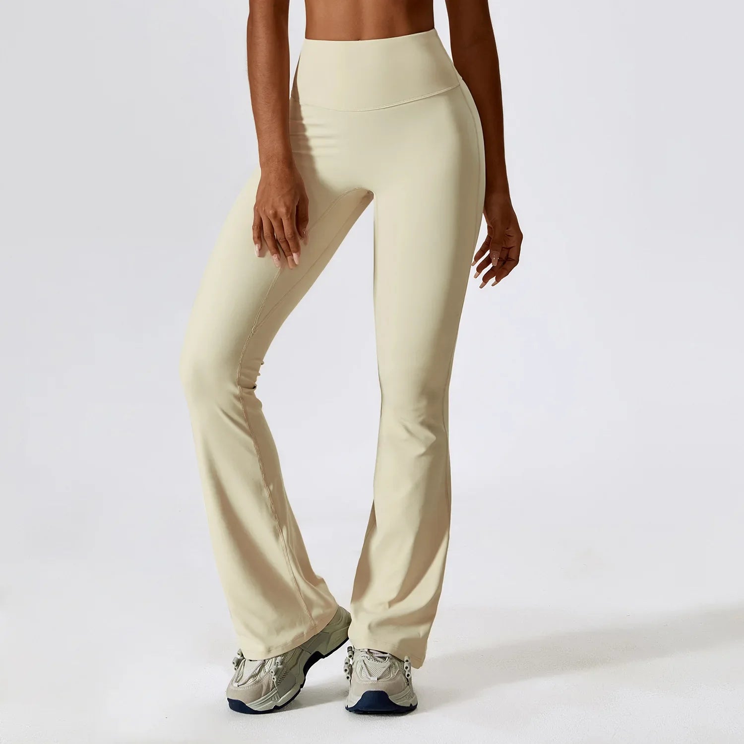 Flare Leggings for Women - High Waist Wide Leg Yoga Pants with Flared Design | Gym, Fitness, Dance & Workout | Perfect for Yoga, Latin Dance, Running & Casual Wear