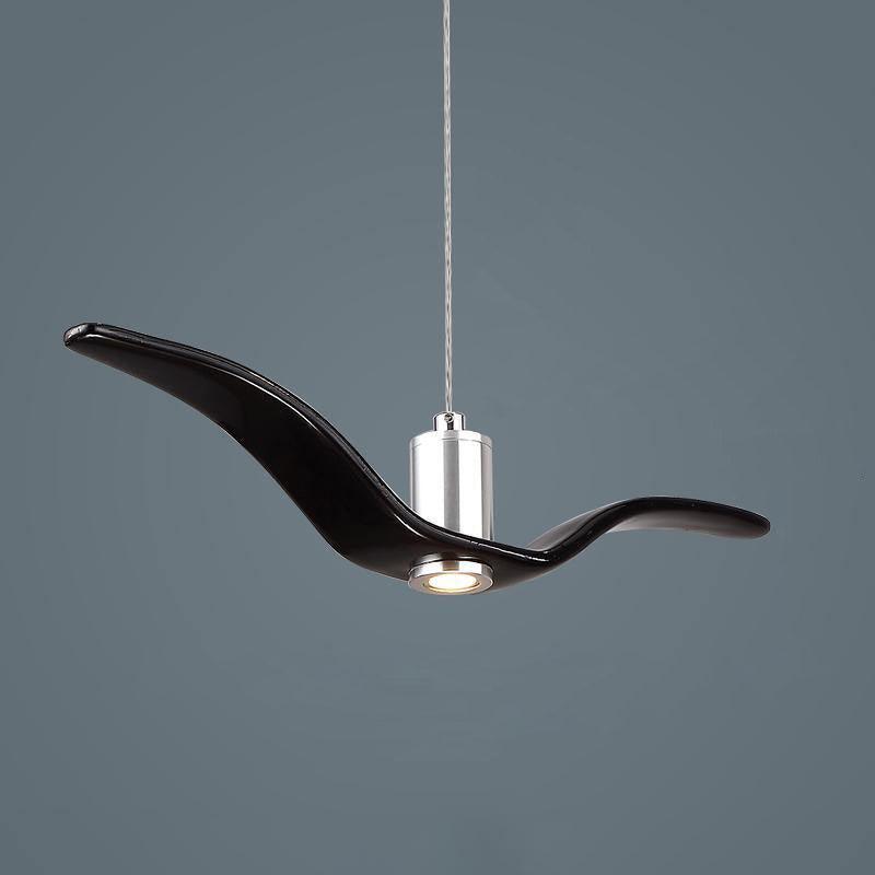 Aviara Modern LED Pendant Light Fixture - Dimmable Hanging Chandelier for Kitchen Island, Dining Room & Bedroom Lighting