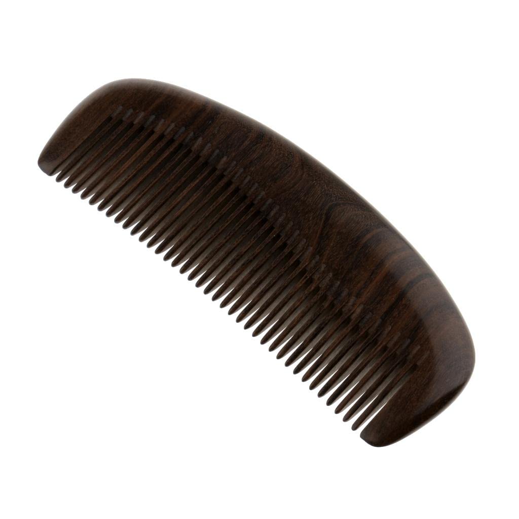 VMS INDIA Chacate Preto Handheld Fine Teeth Hair Brush - Anti-Static Scalp Massage Comb for Detangling & Styling (15-1) - Perfect for Daily Hair Care & Relaxation at Home or Travel