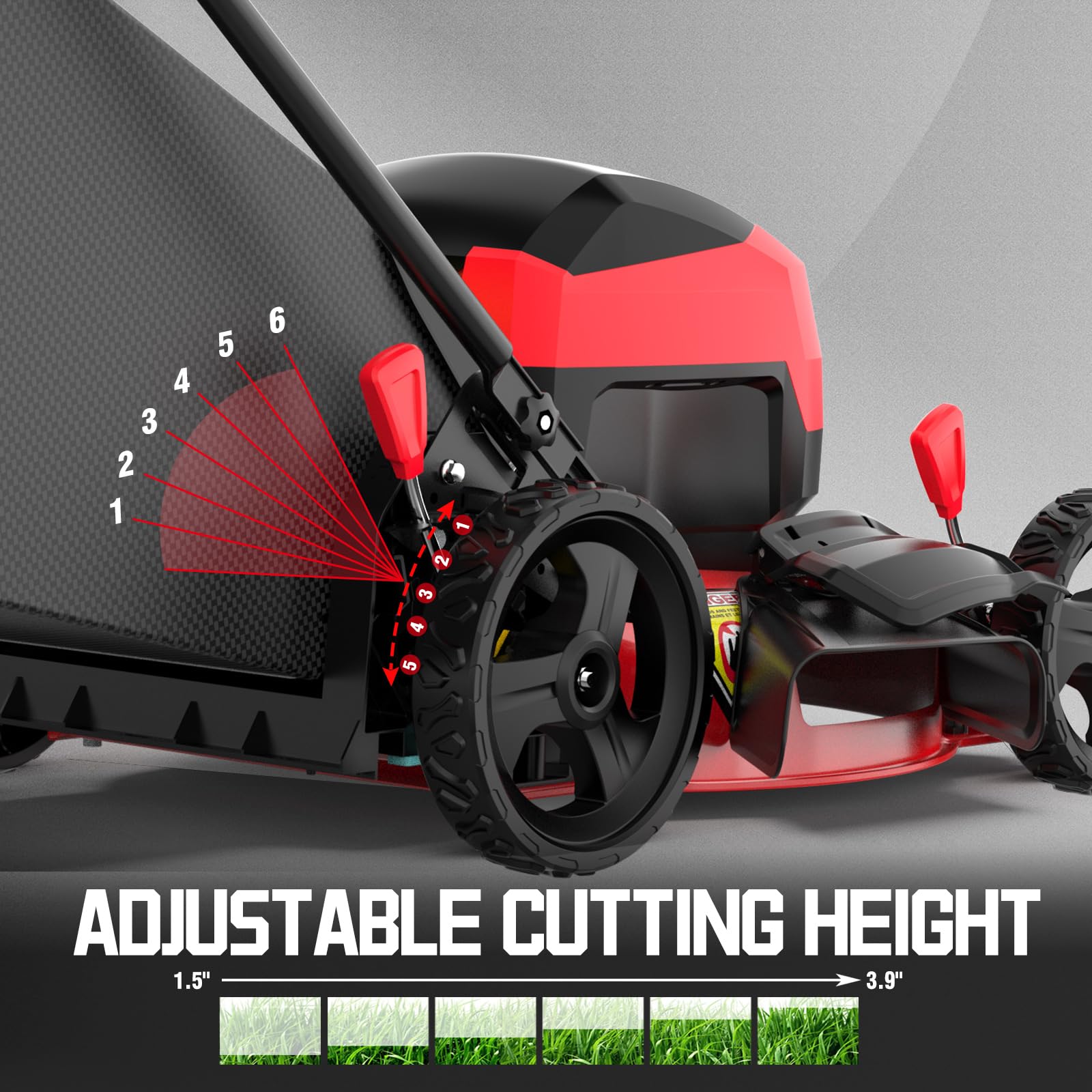 PowerSmart 40V 17-Inch Cordless Lawn Mower with 4.0Ah Battery & 40V Cordless Leaf Blower Combo Set - Perfect for Effortless Lawn Care and Yard Maintenance