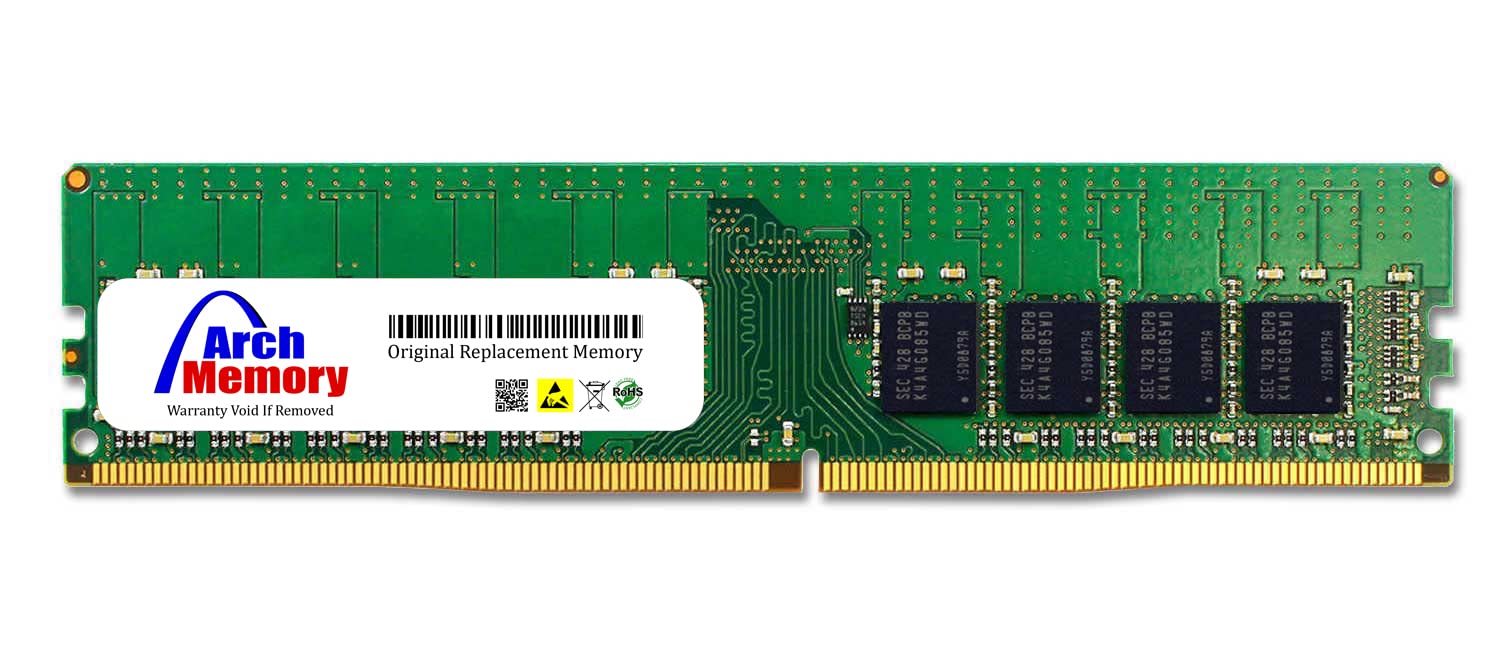 Qnap RAM-32GDR4ECK0-UD-3200 Replacement 32GB DDR4 3200MHz ECC UDIMM RAM 288-Pin for TVS-h1288X NAS Server - Perfect for Data Storage, Video Editing & Business Applications