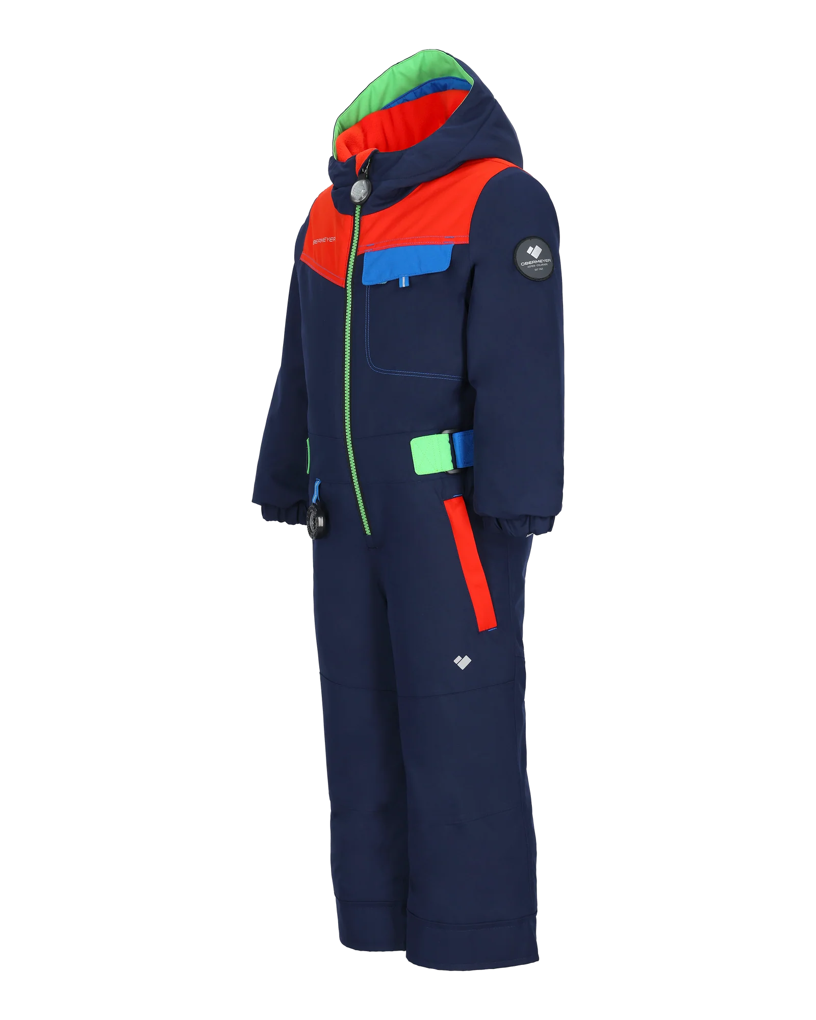 Obermeyer Junior Quinn One Piece Snowsuit for Kids - Waterproof Winter Snowsuit 2025 - Perfect for Skiing, Snowboarding & Outdoor Winter Activities