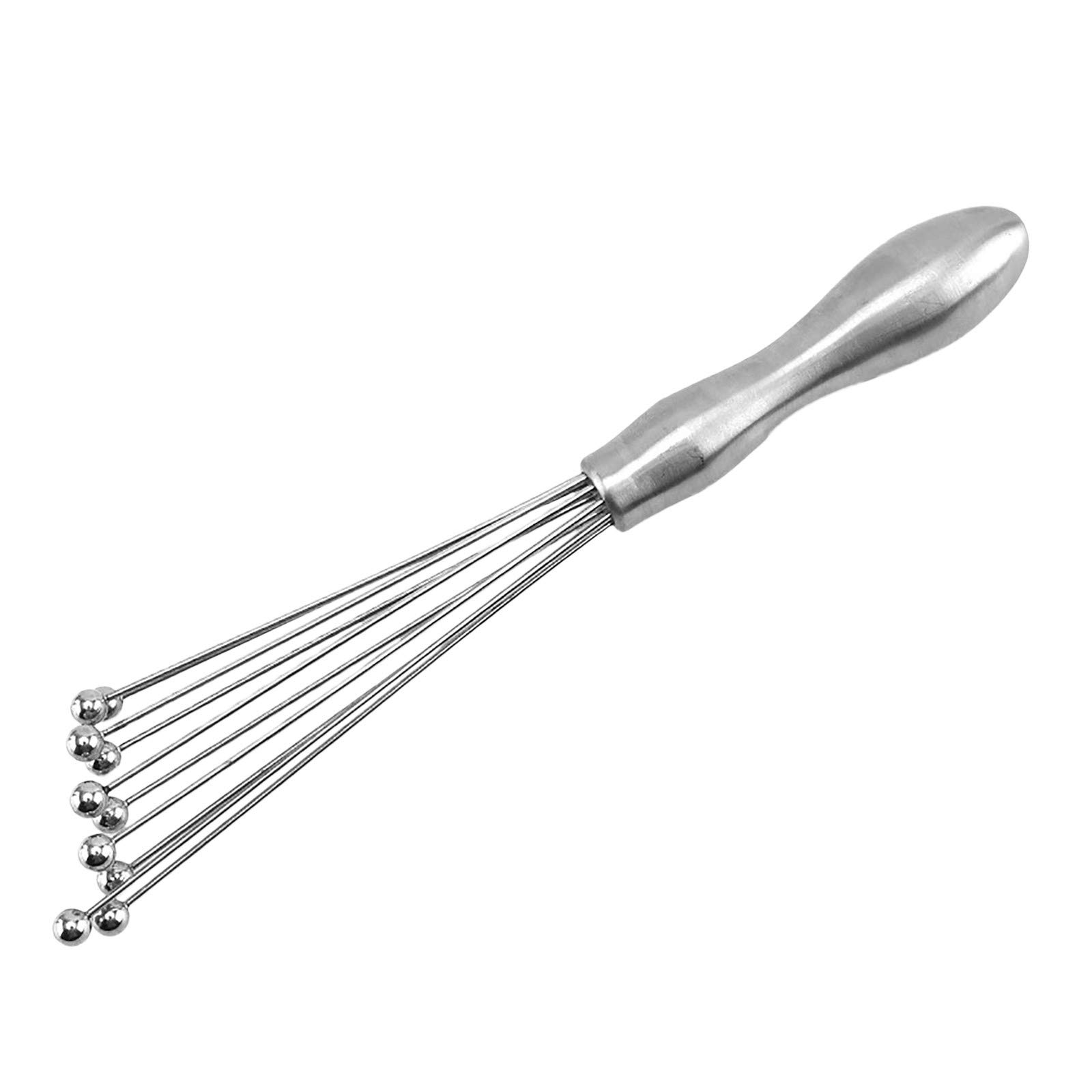 Stainless Steel Egg Whisk & Hand Mixer - 10/12 Inch Wave Bead Ball Whisk for Baking, Cooking, Beating Eggs - Perfect for Kitchen, Cake Decorating & Mixing Batters