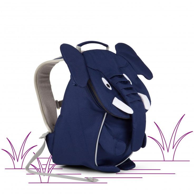 Affenzahn Small Emil Elephant Backpack - Cute & Durable Kids School Bag for Boys & Girls - Perfect for Preschool, Daycare & Travel Adventures