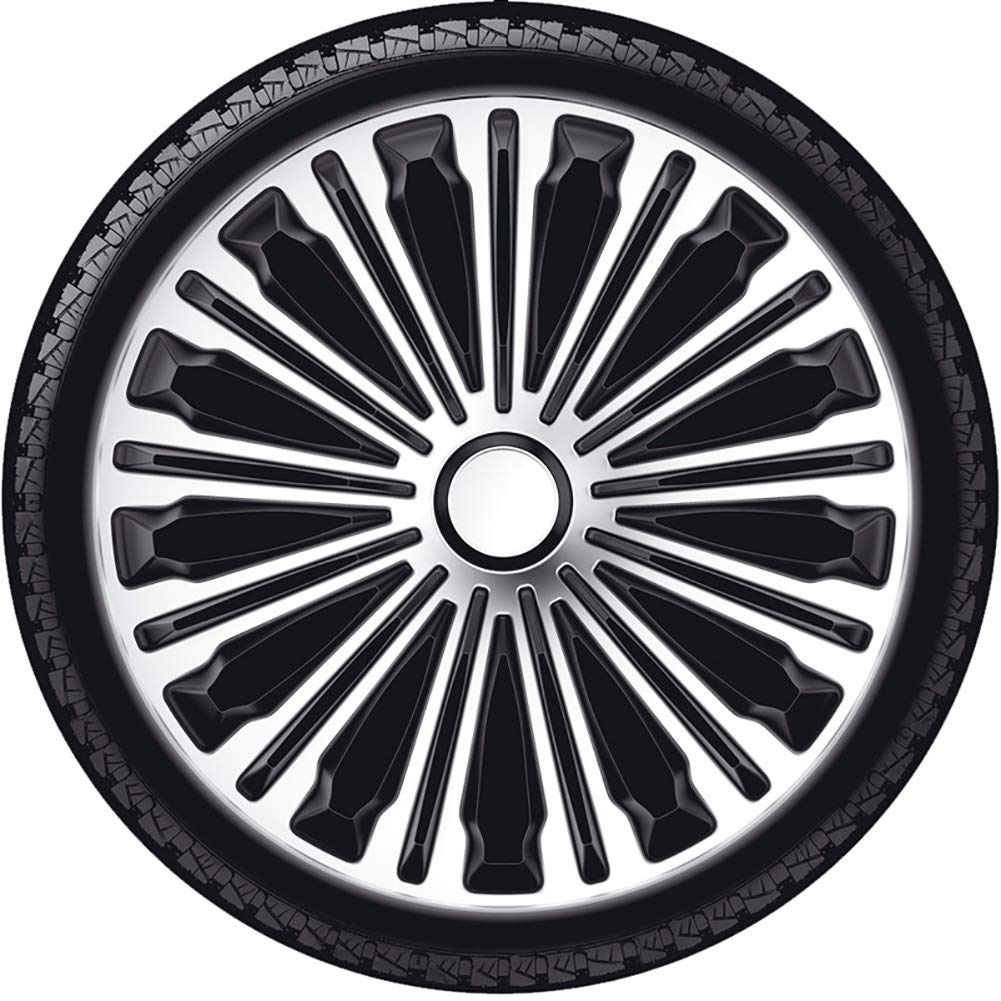 Volante Wheel Covers Set - Premium Car Wheel Rim Protectors for All-Season Protection - Perfect for Sedans, SUVs, and Trucks - Enhance Your Vehicle's Style & Protection