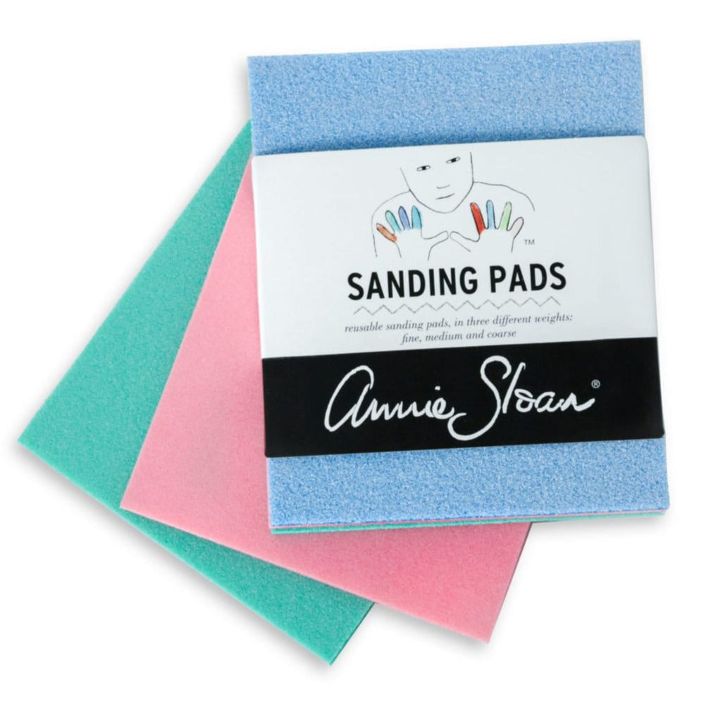 3-Piece Sanding Pads Kit - 80/120/240 Grit for Wood, Metal & Drywall - Perfect for DIY Projects, Furniture Refinishing & Home Renovations
