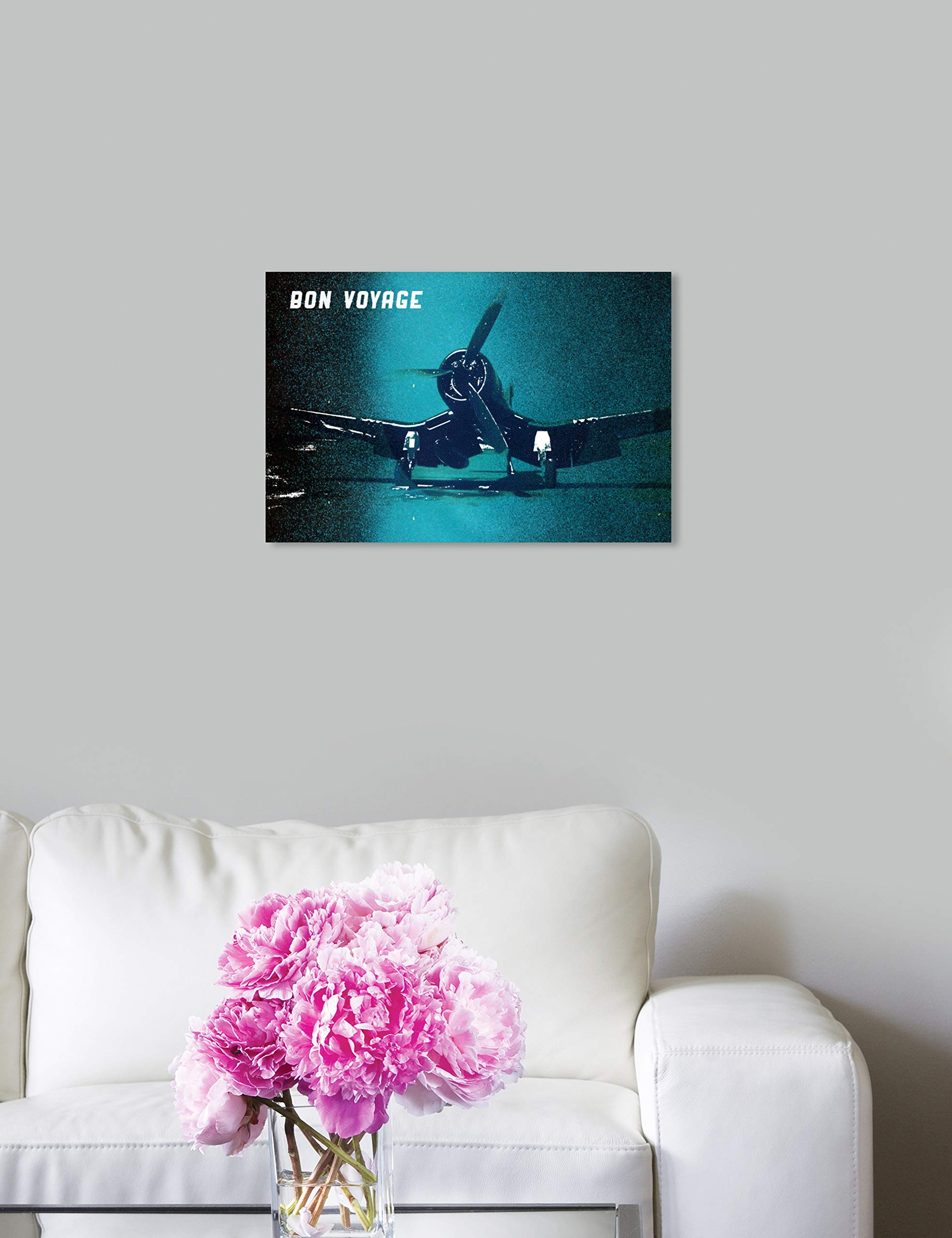Bon Voyage Transportation Wall Art Canvas Print - 15