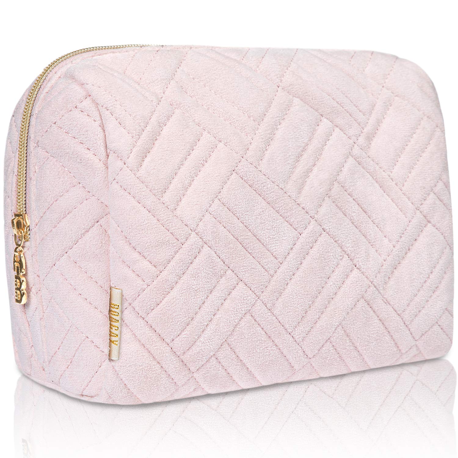 BOACAY Large Makeup Bag for Women - Waterproof Travel Cosmetic Organizer with Zipper, Perfect for Toiletries, Accessories & Brushes | Ideal for Travel, Gym & Daily Purse Organization
