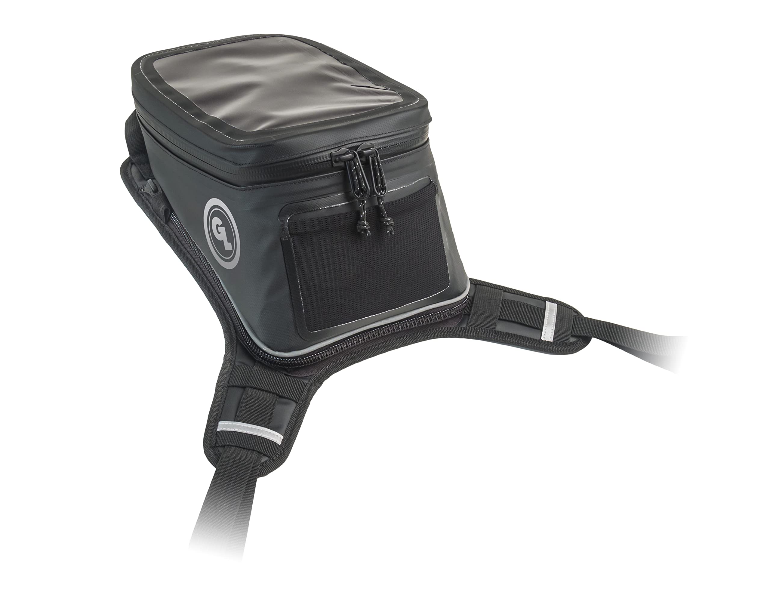 Giant Loop Diablo Black Waterproof Motorcycle Tank Bag - 6L Capacity for Small Items, Fits Dirt Bikes, Adventure & Dual Sport Bikes - Perfect for Off-Road Riding, Commuting & Travel Accessories