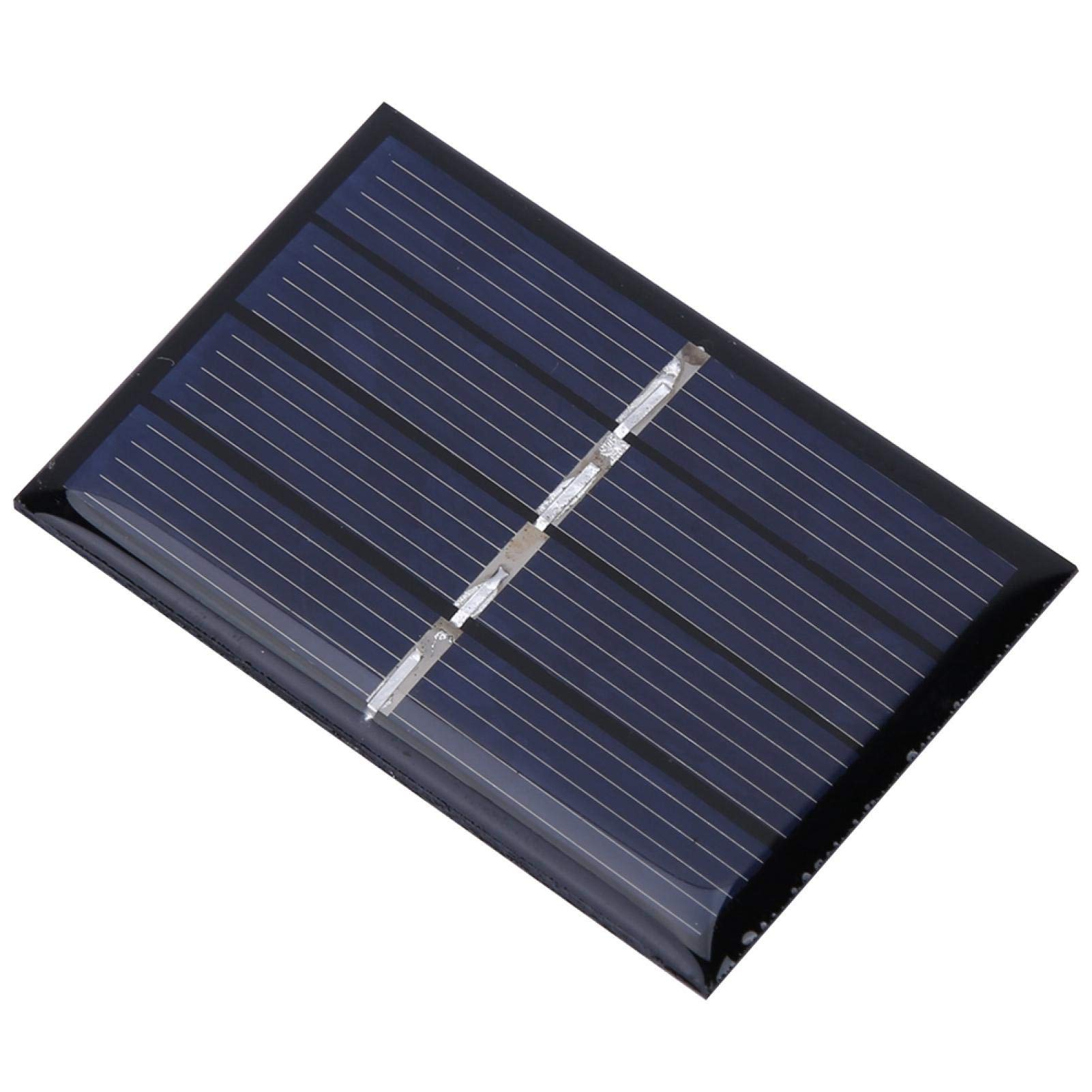 Jazar Mini Solar Panel - 2V High Efficiency Polycrystalline Solar Panel for Outdoor Use | Portable & Energy Efficient for Small Electrical Appliances | Perfect for Camping, Hiking & Emergency Power