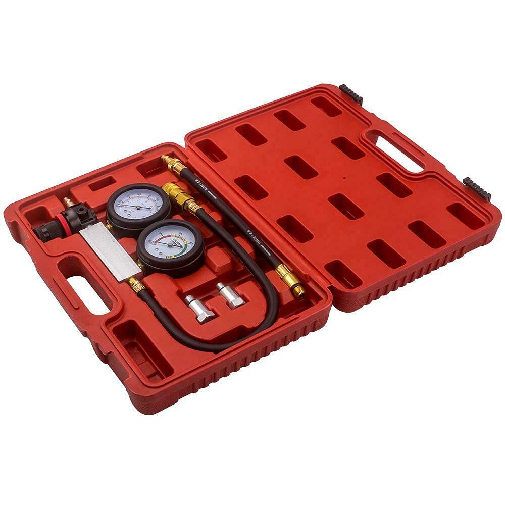 Professional Engine Compression Leakage Tester Kit - Cylinder Leak Detector Tool Set for Automotive Diagnostics & Performance Testing - Perfect for Mechanics, DIY Car Enthusiasts, and Engine Troubleshooting