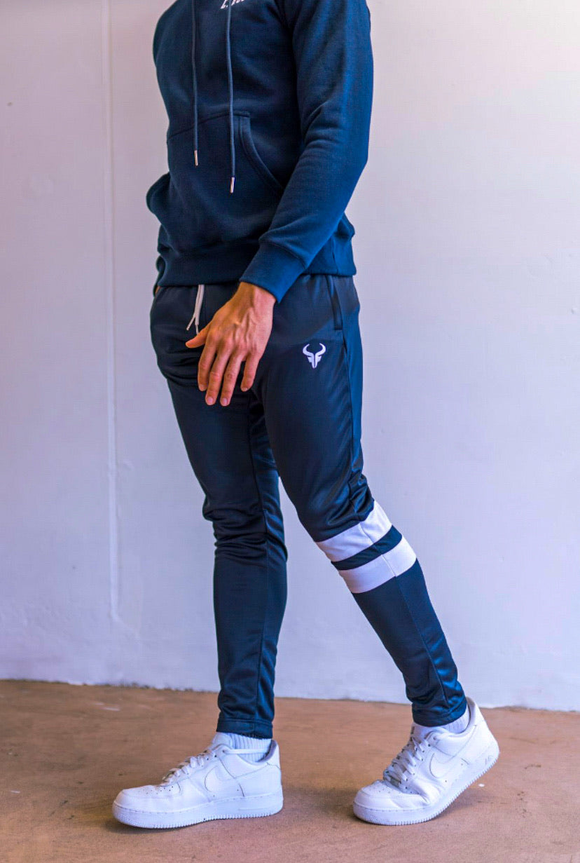 Cerus Navy Element Jogging Bottoms - Comfortable Athletic Pants for Men & Women | Perfect for Running, Gym Workouts & Casual Wear