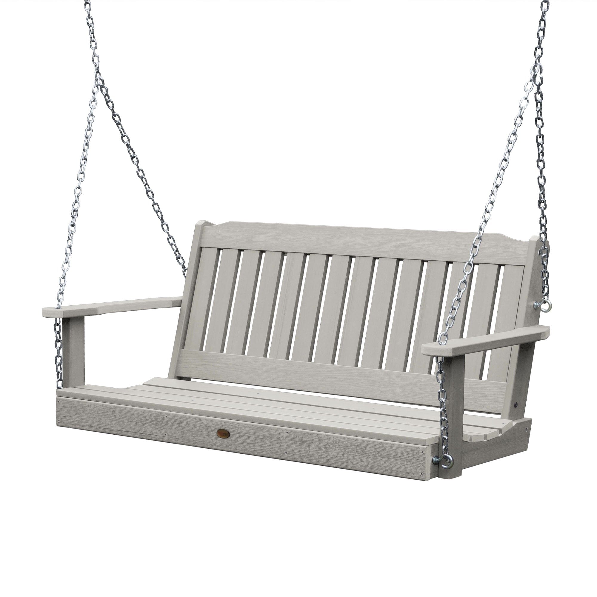 5ft Lehigh Porch Swing - Heavy Duty Outdoor Hanging Bench for Garden, Patio, Deck - Perfect for Relaxing & Lounging in Backyard, Front Porch or Balcony