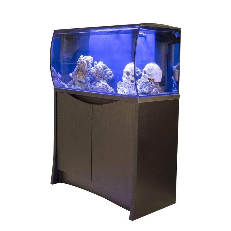 Fluval FLEX 123L Aquarium Cabinet - Premium Fish Tank Stand for Saltwater & Freshwater Aquariums - Perfect for Home, Office & Classroom Decor