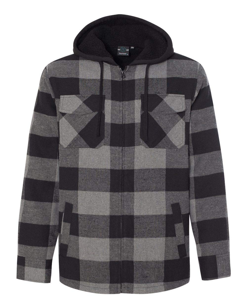 Burnside Men's Hooded Sweatshirt - Comfortable & Stylish Pullover for Casual Wear, Gym, and Outdoor Activities